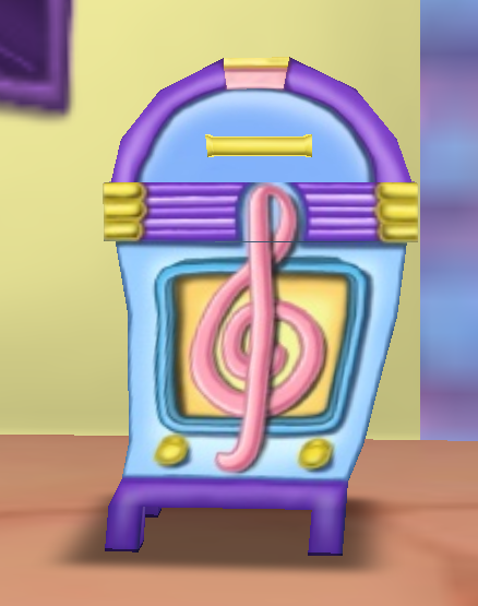 The mailbox from Minnie's Melodyland.