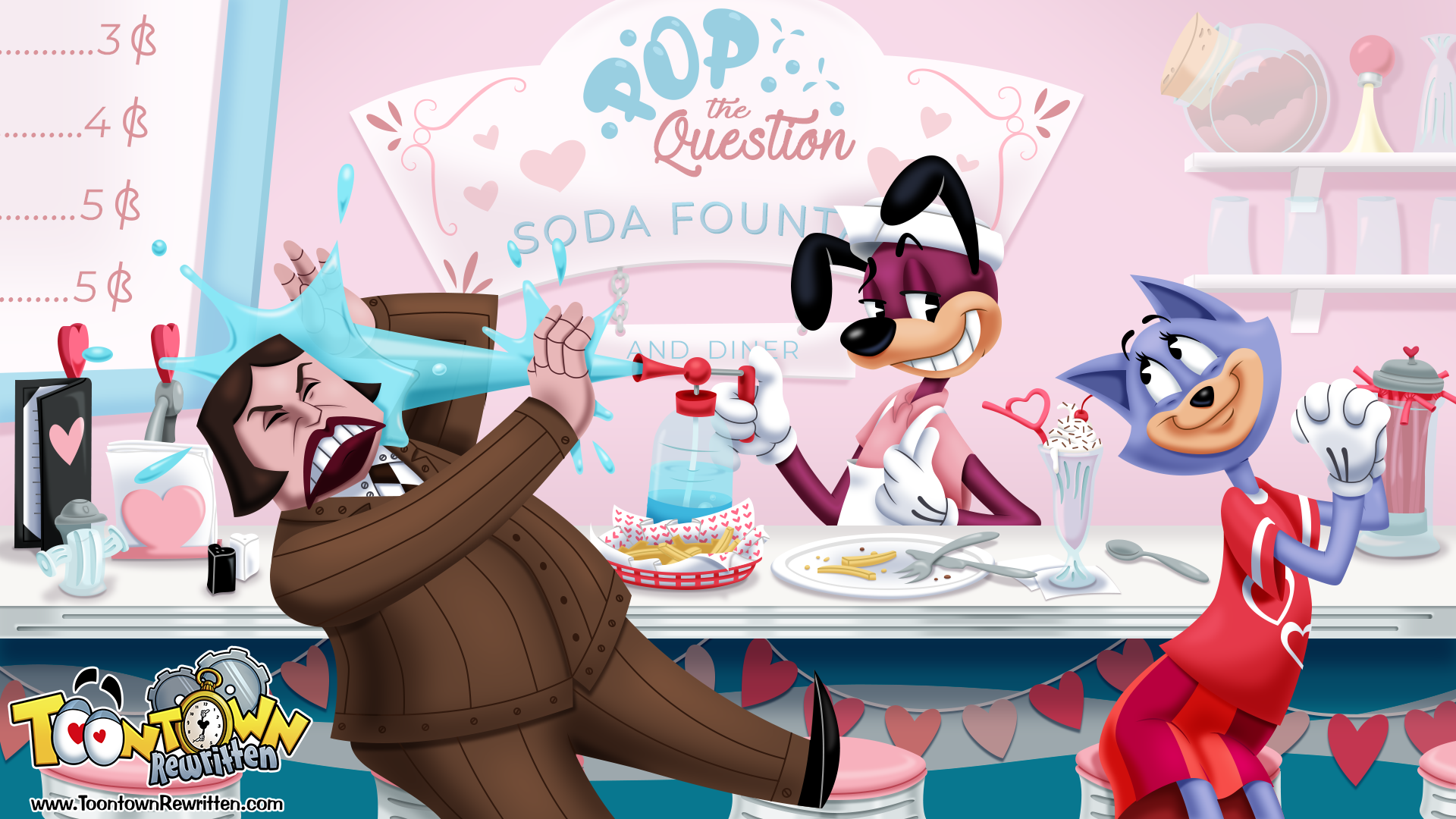 ValenToon's Day wallpaper.