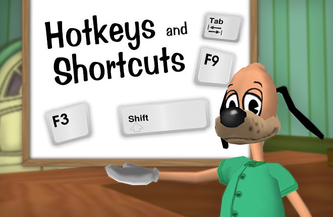 Tutorial Tom gives an overview on hotkeys and shortcuts.