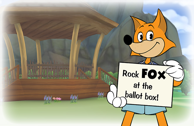 Fox's slogan.