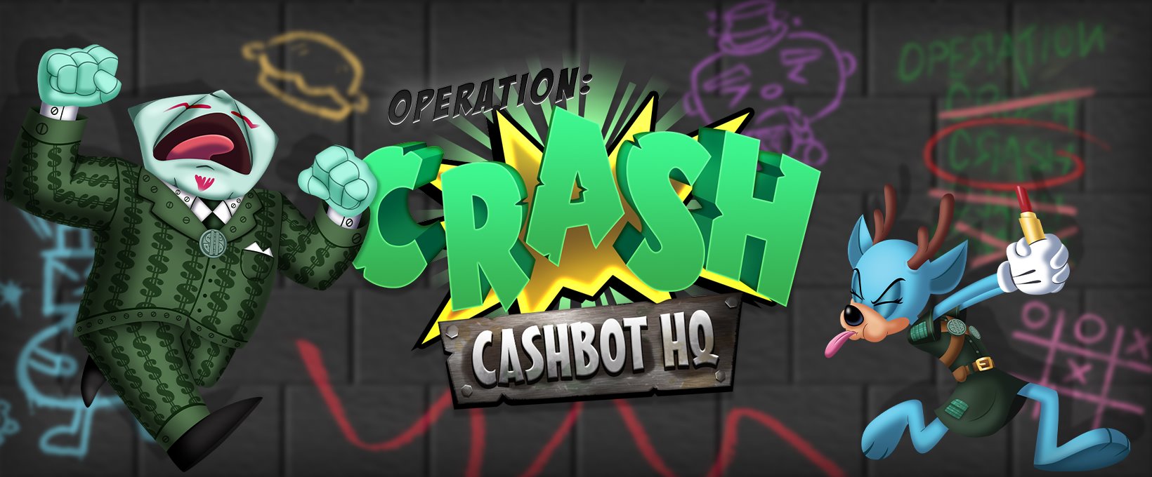 Operation: Crash Cashbot Headquarters banner.