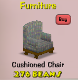 The default Cushioned Chair in the Cattlelog.