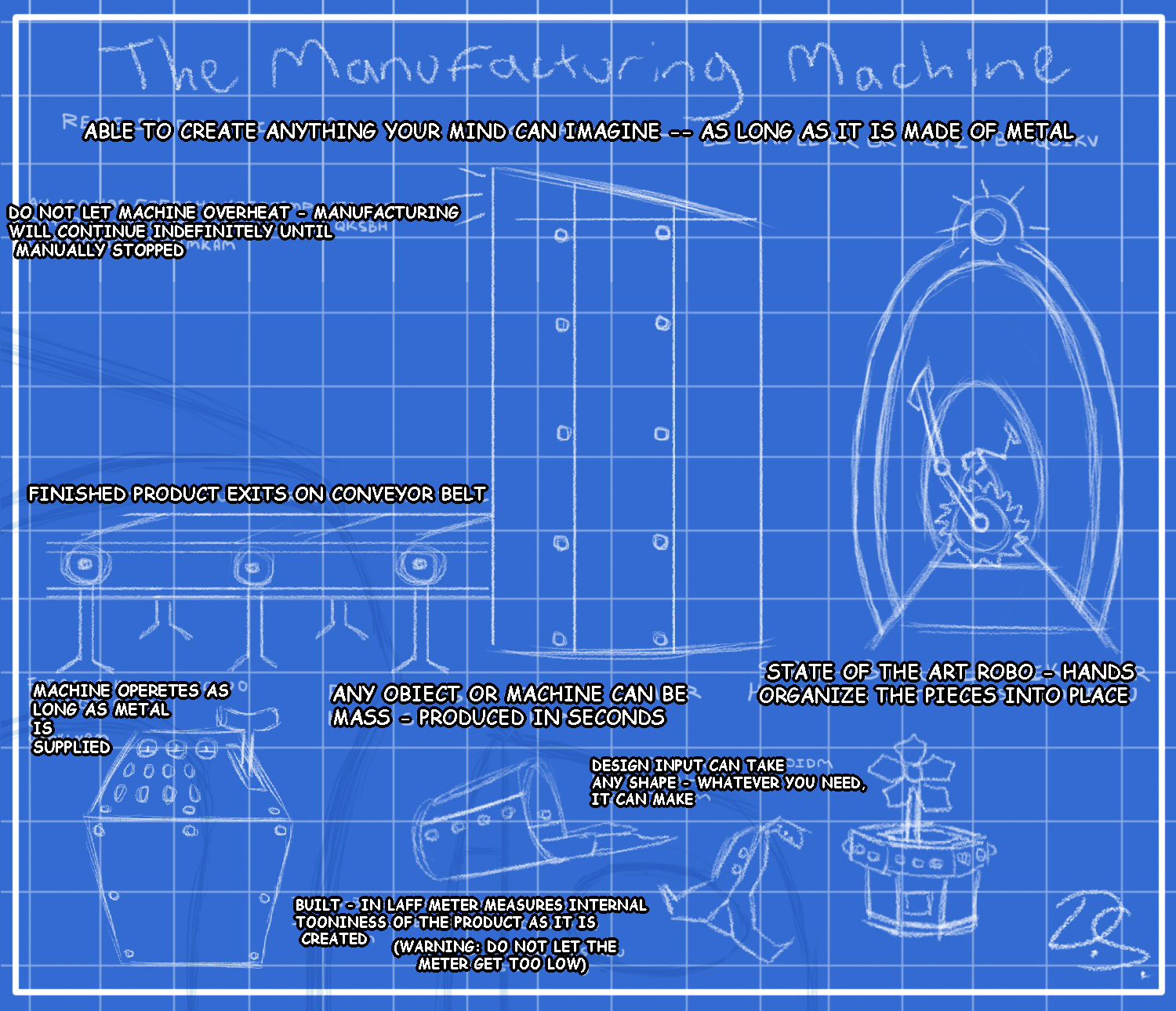 Decrypted version of The Manufacturing Machine blueprint.