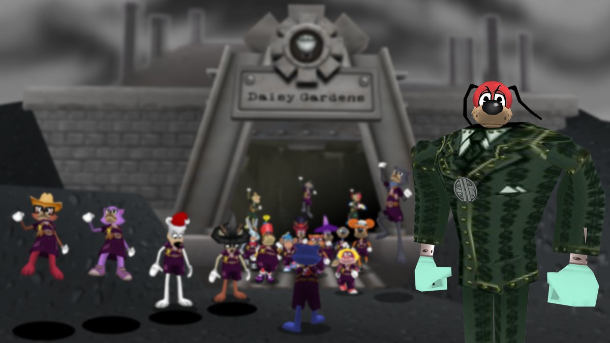 Lord Lowden Clear and the Resistance Rangers in Sellbot Headquarters.