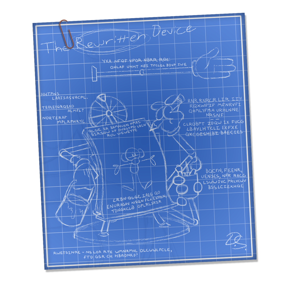 Doctor Surlee's paper #6, with The Rewritten Device blueprint.