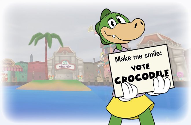 Crocodile's slogan.