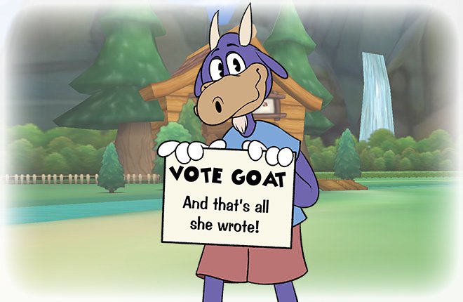 Goat's slogan.