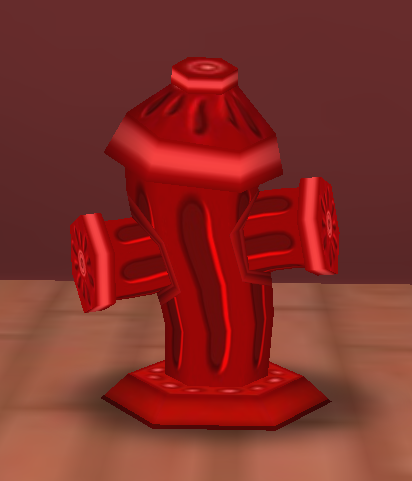 The fire hydrant from Donald's Dock.