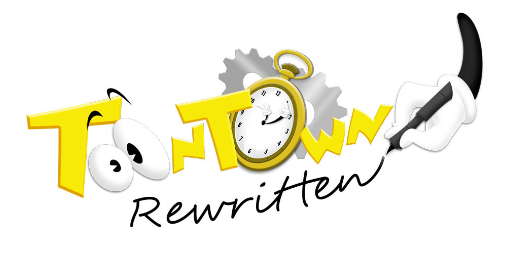 The Beta logo of Toontown Rewritten.