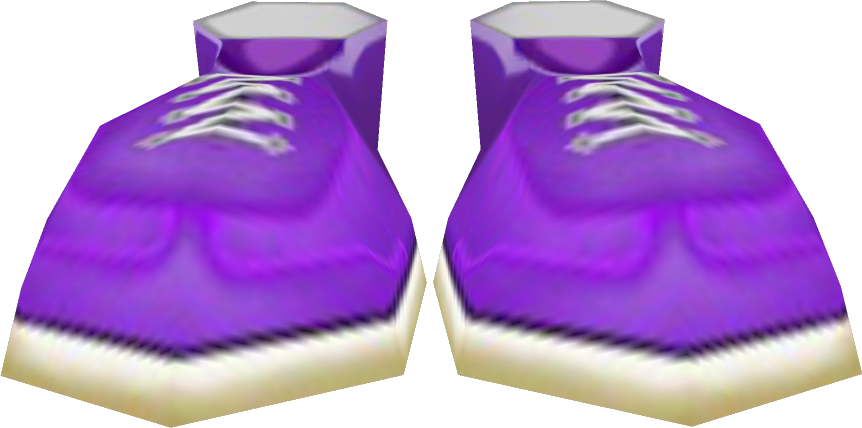 Purple Tennis Shoes - Toontown Rewritten Wiki