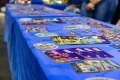 Merchandise at the Toontown booth during ToonFest: Birthday Bash.