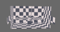 An untextured model of room #2.