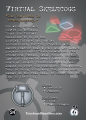 Back cover of the trading card for Virtual Skelecogs.