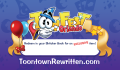Back cover of code card for ToonFest Orlando apparel.