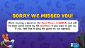 TV graphic regarding a panel during ToonFest Orlando.