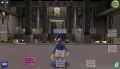 A Toon teleport landing in Cashbot Headquarters.