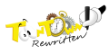 The Alpha logo of Toontown Rewritten (2013-2014).