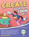 Table sign regarding personal Toon art.