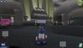 A Toon teleport landing in Sellbot Headquarters.