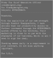 Flunky's Minglermail memo #2.