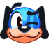 Discord emoji of Flippy winking.