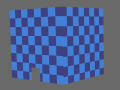 An untextured model of the "Legal Landmark" exterior.