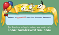 Code card for ToonFest at OMG!Con 2016 apparel.