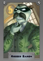 Front cover of the trading card for Robber Baron.