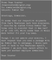 Downsizer's Minglermail memo #1.