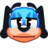 Discord emoji of Flippy feeling unamused.