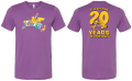 Front and back of the ToonFest: Birthday Bash shirt.
