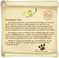 Flippy's letter from ToonFest at OMG!Con 2015.