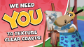 Recruitment ad for Texture Artists in the Art department to texture Clear Coasts.