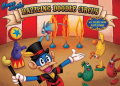 Front cover of the "Dazzling Doodle Circus" postcard from ToonFest: The Great Fanfair.
