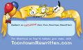 Code card for ToonFest at OMG!Con 2015 apparel.