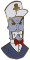 Ambulance Chaser enamel pin from ToonFest at ReplayFX 2019.