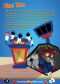 Back cover of the trading card for Alec Tinn.