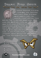 Back cover of the trading card for the Sellbot Field Office.