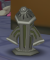 A fire hydrant in Donald's Dreamland.