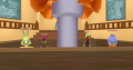 HQ Officers inside Toon Headquarters on Sleet Street (back door).