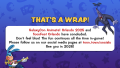 TV graphic regarding the end of ToonFest Orlando.