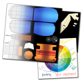 The texture design of Flippy's airplane.