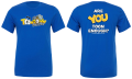 Front and back of the Toon Enough shirt.