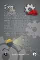 Back cover of the trading card for Goon.