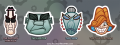 Supervisor Cogs stickers from ToonFest: The Great Fanfair.