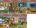 All series covers of Clarabelle's Cattlelog.