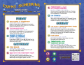 Event schedule for ToonFest Orlando.