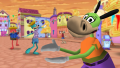 Luciano Scoop showing off the happy Toons dancing during Festa Junina.