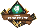 The logo for Sellbot Task Force.