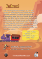 Back cover of the trading card for Railroad.